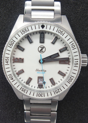 Zelos Blacktip Titanium Frost Lume 41mm 200m Miyota 9015 Limited Edition 286/300