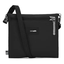 Pacsafe Unisex Pacsafe Go Anti Theft Crossbody Pouch Small Jet Black