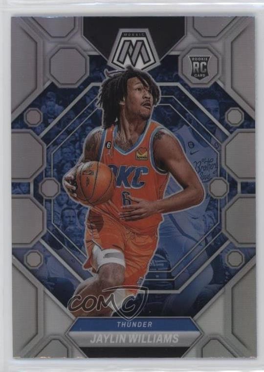 2022-23 Panini Mosaic Rookies Silver Prizm Jaylin Williams #241 Rookie RC 5u3