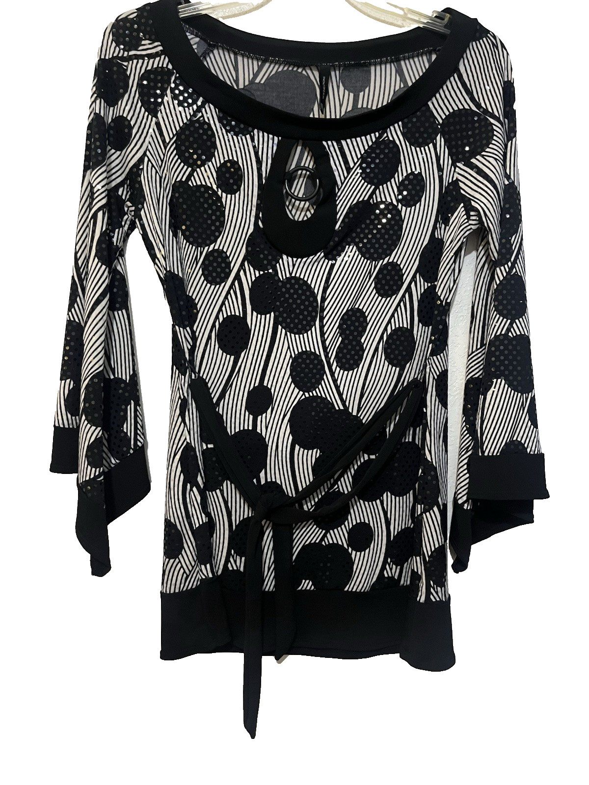 ND  Top  Sz M  Sparkly   Artsy  Whimsigoth Witchy Mod Revival