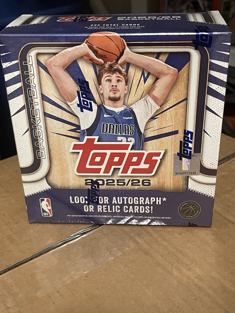 2025-26 Topps Basketball - MEGA BOX Factory Sealed / From a Sealed