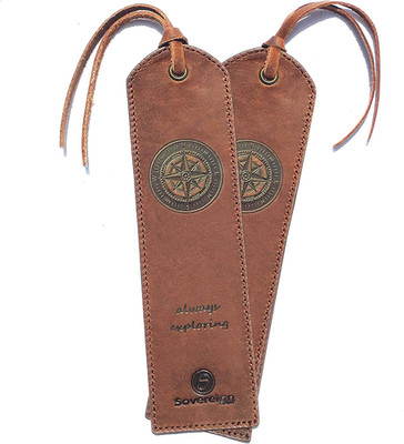 Sovereign-Gear Leather Bookmarks for Men and Women | Quality Bookmark with Nauti