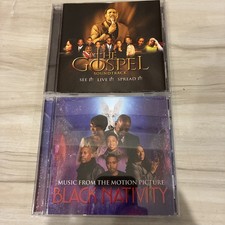 The Gospel Soundtrack & Black Nativity Soundtrack 2 CD GOSPEL LOT Kirk Franklin