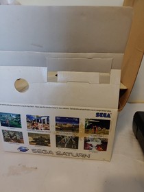Sega Saturn, videogame system home console. 1996. w/original retail box 65%-70%