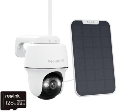 First 4K Solar Security Cameras Wireless Outdoor, Argus PT Ultra+Solar Panel Bun