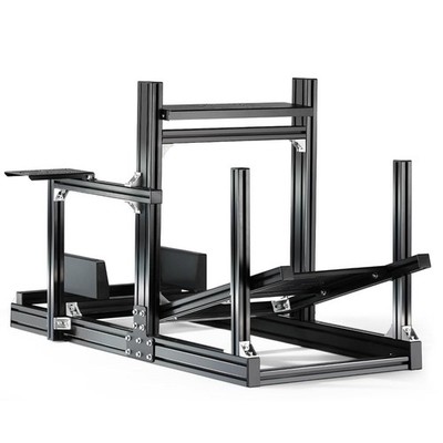 Sim Racing Cockpit 8040 Aluminum Profile Adjustable Stand Modular Design DIY