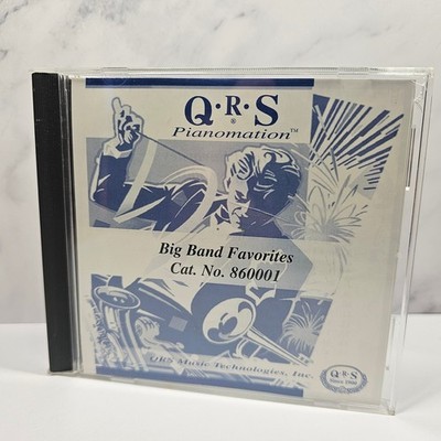 QRS Pianomation CD - Big Band Favorites - Catalog #860001 Only Works On QRS