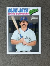 2026 Topps Heritage - Davis Schneider #224 Chrome