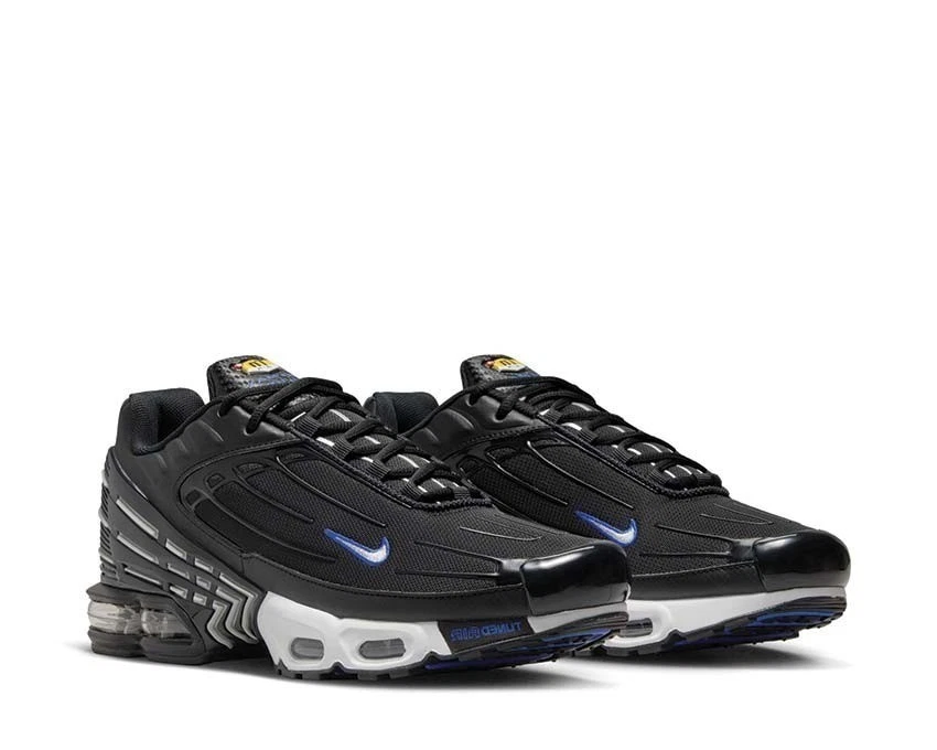 Baskets homme HF4294-001 Nike Air Max Plus 3 noir bleu métallisé argent - Photo 3/4