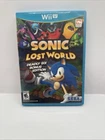Sonic Lost World (Nintendo Wii U, 2013) Complete! Tested! Sega!!!
