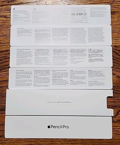100% ORIGINAL Apple Pencil Pro White MX2D3AM/A - A2538 - EXCELLENT - 第 4/7 張圖片