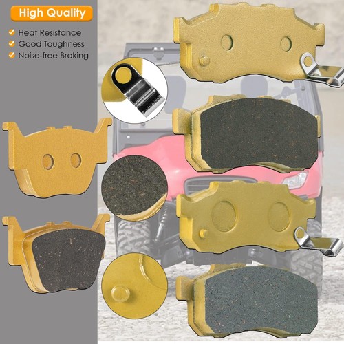 Front & Rear Ceramic Disc Brake Pads For 2014-2021 Honda Pioneer 500 700 700-4 - Bild 6 von 11