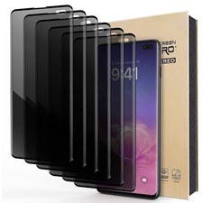 For Samsung Galaxy S10 S10E S10Plus S10 Privacy Tempered Glass Screen Protector