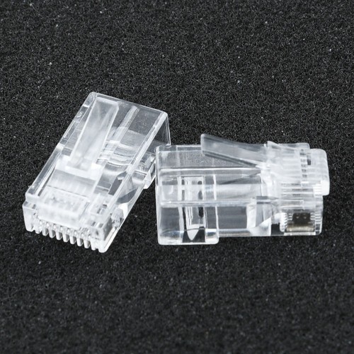 CAT6 Pass Through Connectors Easy and Efficient Data Transmission 50 Pack - Afbeelding 7 van 12