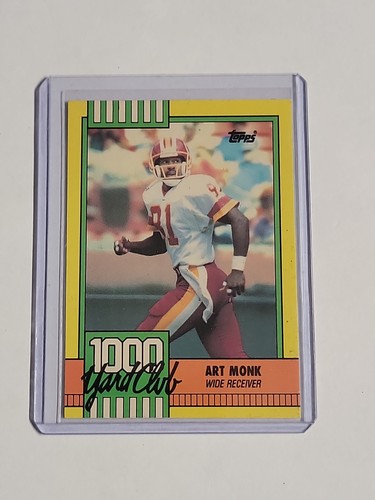 Art Monk #16 1990 Topps 1000 Yard Club card