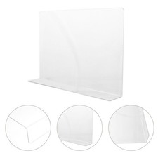 Acrylic Kitchen Sink Splash Guard for Bathroom Anti-splashing Retaining Plates