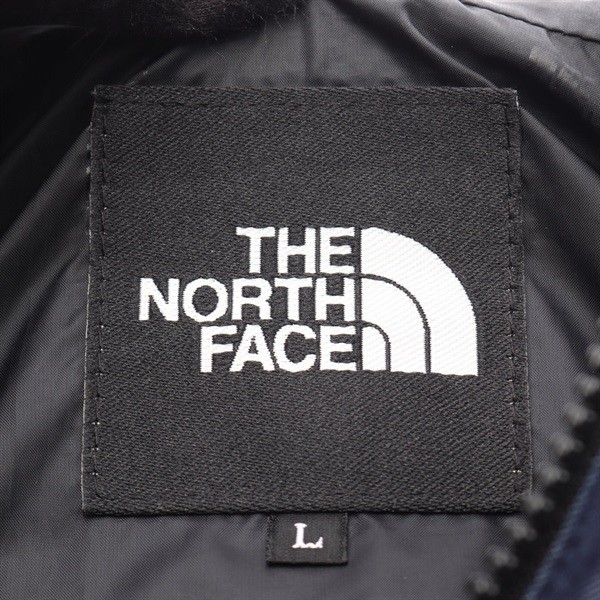 The North Face Mountain Light Denim Jacket Navy Nylon L Men's Vintage image 3