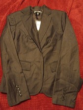 NWT Ann Taylor Women's Size 4 Brown Blazer