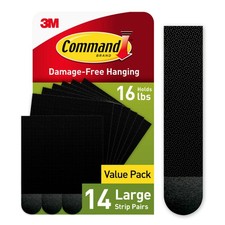 Best Command 15 lb Large Picture Hanging Strips 14 Pairs 28 Strips, Damage Free 0.87 per strip