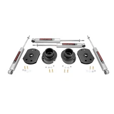 Rough Country Bolt-On 2.5 Inch Lift Kit w/ Premium N3 Shocks for Ram 2500 4WD