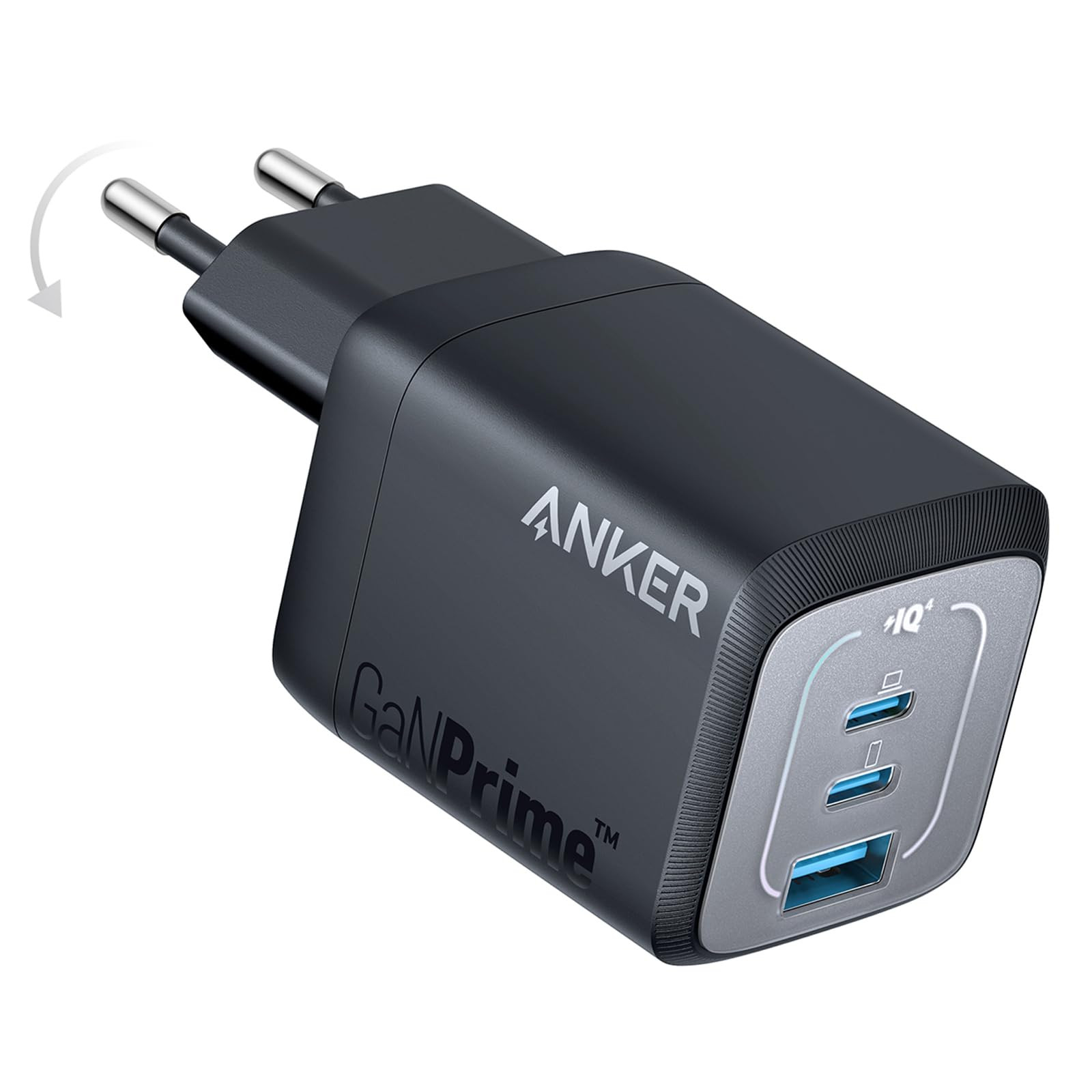 Anker Caricatore USB C da 67 W, alimentatore Anker Prime GaN, caricatore (W4K)