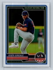 2023 Panini Stars & Stripes Baseball #68 Joseph Gonzalez Collegiate Nat. Team