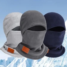 Thermal Face Cover Warm Cycling Cap Cold-Proof Ear Protection Winter Fleece