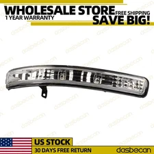 Front Right Side Mirror Light Turn Signal LED Lamp For Ford Explorer 2011-2019