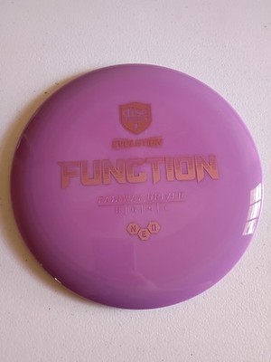 Discmania Evolution Neo Function 172g Disc Golf Fairway Driver Purple 8/6/-4/1