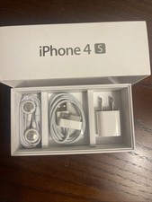 iPhone 4S box  INCLUDES accessories No Phone-...