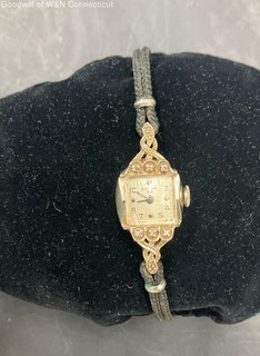 Bulova 14k White Gold Bulova Watch 10.22g