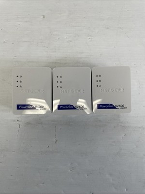 Qty:3 TP-Link AV500 Two Port Powerline Adapter TL-PA4020 X3 Lot