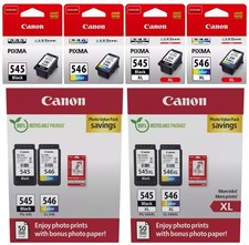 Canon PG-545 PG-545XL CL-546 CL546XL Black Colour Ink Cartridge For Pixma MG2450