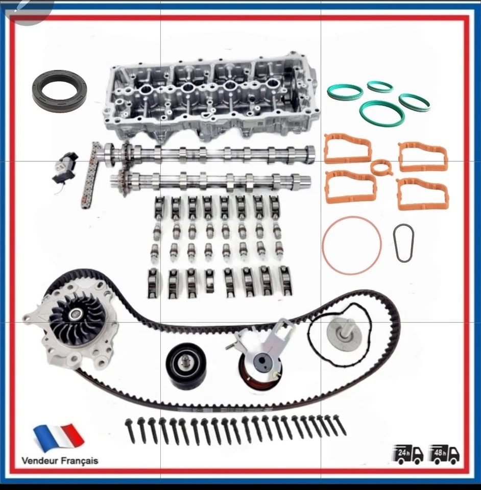 Full Camshaft Kit & Timing Belt Kit Water Pump for Peugeot 1.5 BlueHDi DV5R 8MM - Bild 1 von 1