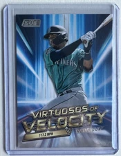 2023 Topps Stadium Club - Virtuosos of Velocity Julio Rodriguez #VV-6, Mariners