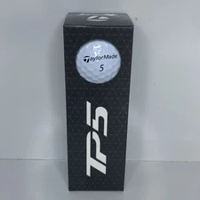 Taylor Made TP5 Urethane Golf Balls (White, 3pk) 1 Sleeve 2024 NEW