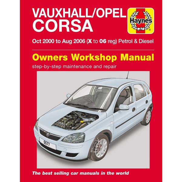 Opel Corsa Vauxhall 10.2000-08.2006 Benzin Diesel Reparaturanleitung Haynes-image