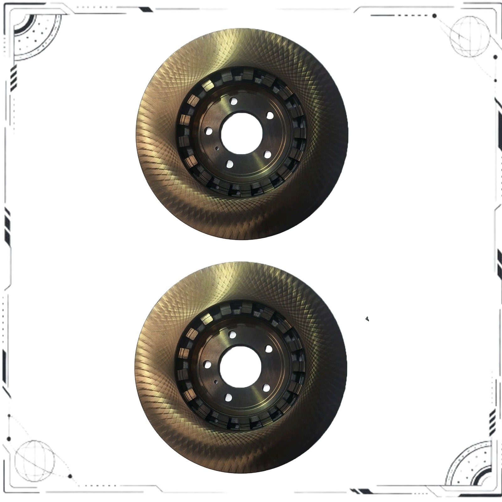 Bentley Bentayga 2016-2023 Rear Brake disc P/N 4M0615601N