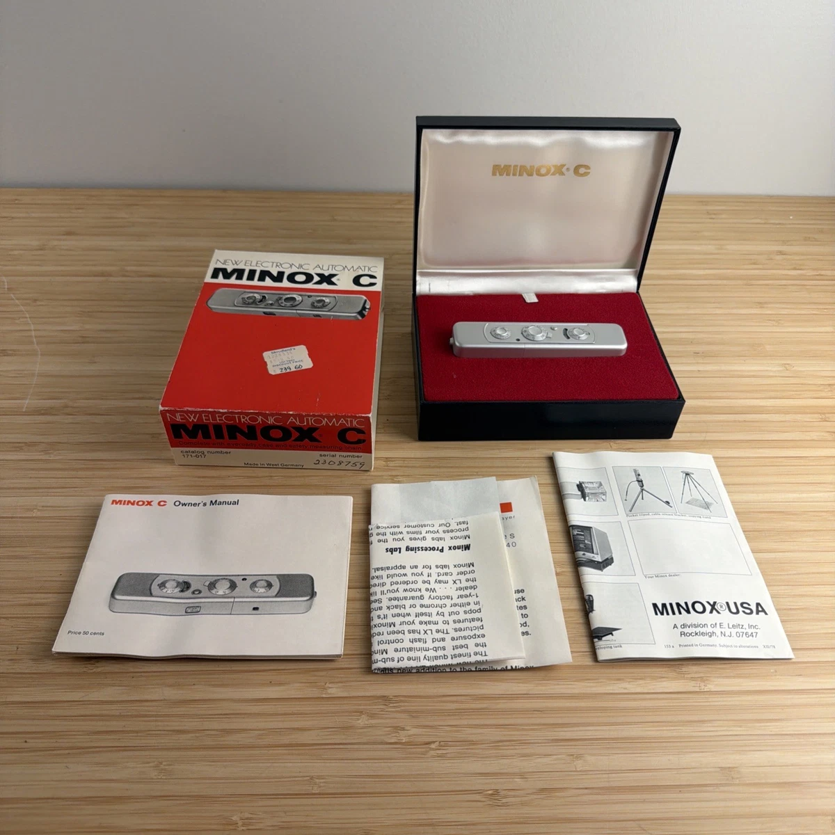Minox C Vintage Subminiature Cameras for sale - eBay