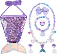 Schmuckset Einhorn Halskette Ringe ArmbäNder Ohrringe Geschenk FüR Party Kinder