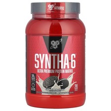 Syntha-6®, Ultra Premium Protein Matrix, Cookies & Cream, 2.91 lb (1.32 kg) 16.52 per gallon