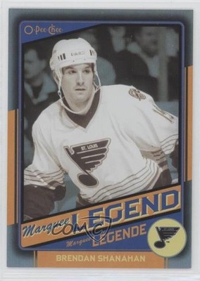 2012 O-Pee-Chee Marquee Legend Black Rainbow Foil /100 Brendan Shanahan HOF 0c2