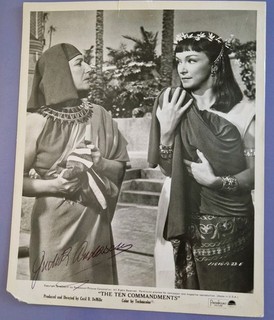 JUDITH ANDERSON ORIGINAL AUTOGRAPH. STAR TREK. REBECCA