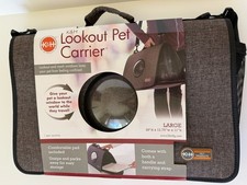 K H Pet Products Lookout Pet Carrier - Large Brown