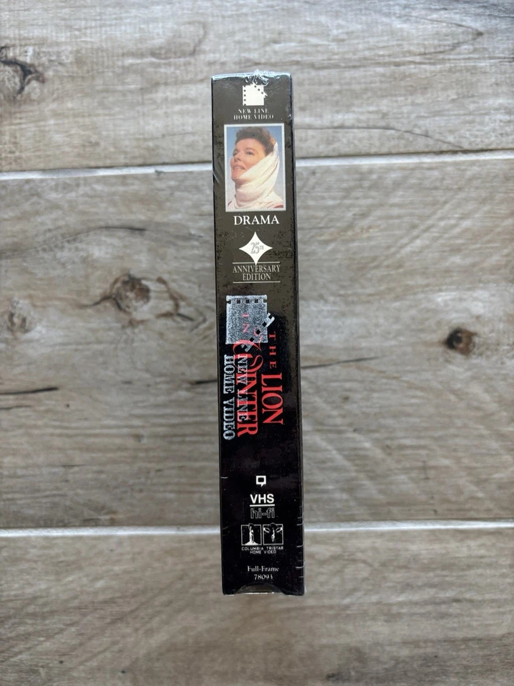 The Lion in Winter (VHS NEW Sealed Watermarks) Katharine Hepburn Peter O'Toole - Image 3 of 3