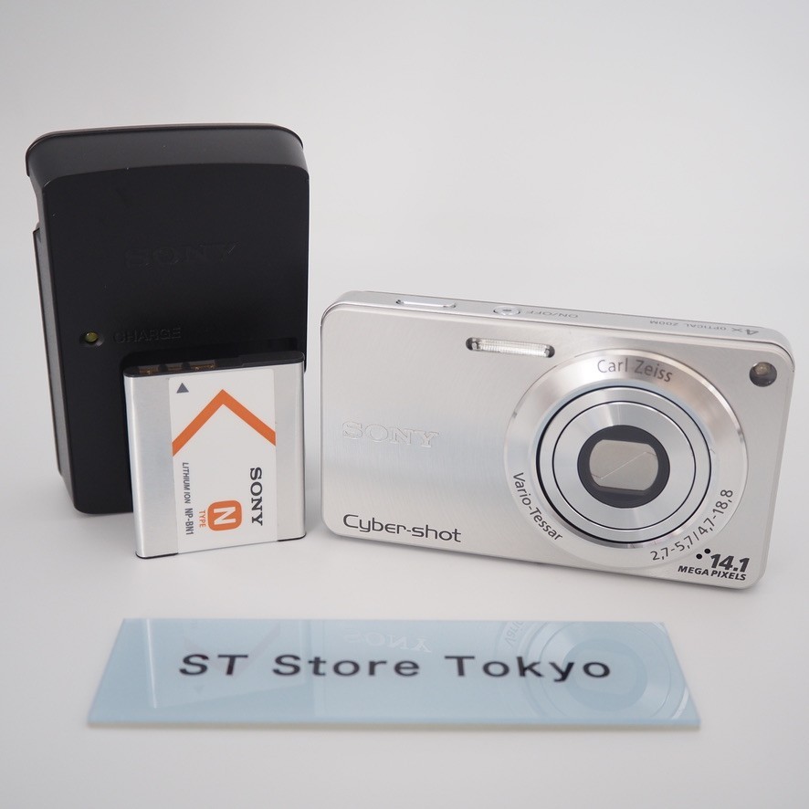 Mint] SONY Cyber-Shot DSC-W350 Silver Digital Camera 14.1MP