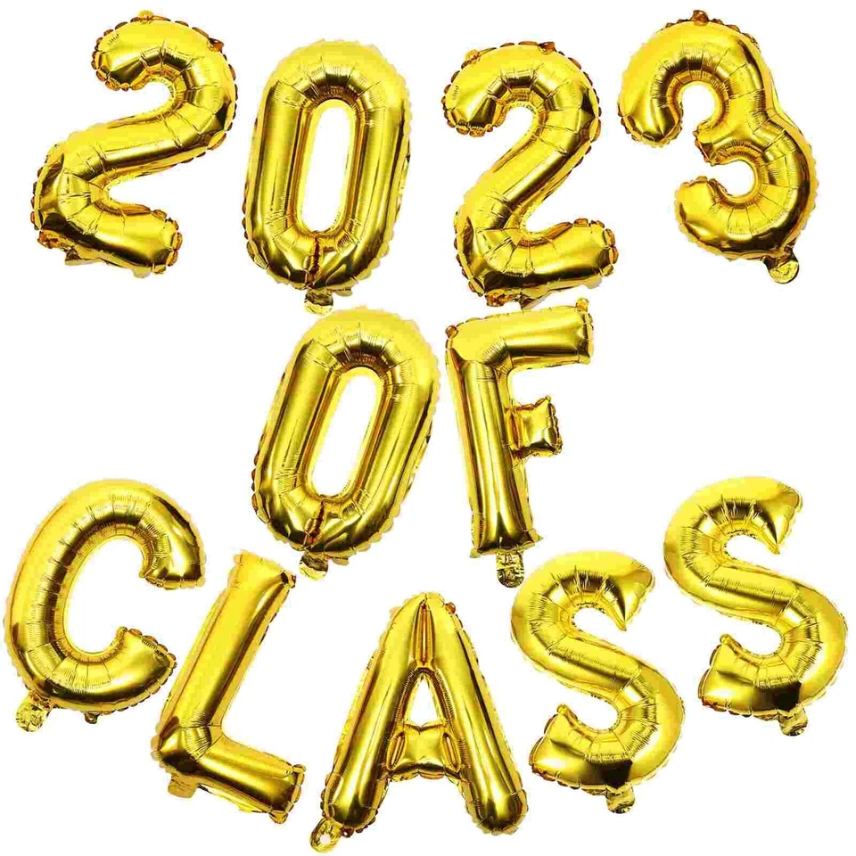 PROM 2023 Balloons 16" Foil Graduation Uni School GRAD Party Decorations Baloons — 第 3/4 张图片
