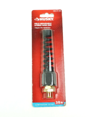 #ad Husky 3 8 Field Repairable Hybrid Hose End with Strain Relief 1003 211 350 $8.50