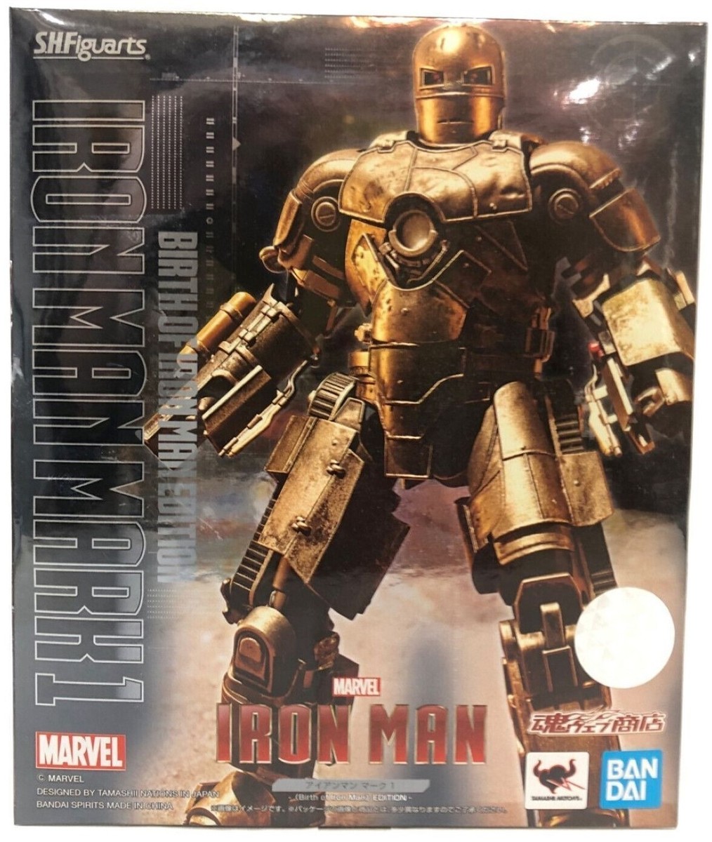 Tamashii Web Bandai S.h.figuarts Iron Man Mark I 1 Mk1 Action