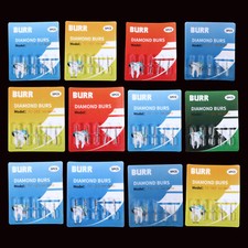 50* DENTAL FRESE DIAMANTATE PER TURBINA DENTISTA fresas de diamante Burs FG1.6